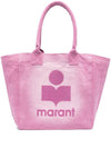 Small Yenki Eco Bag Tote Pink - ISABEL MARANT - BALAAN 4