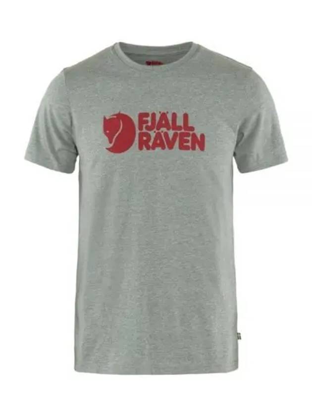 Men's Logo T Shirt Grey - FJALL RAVEN - BALAAN 2