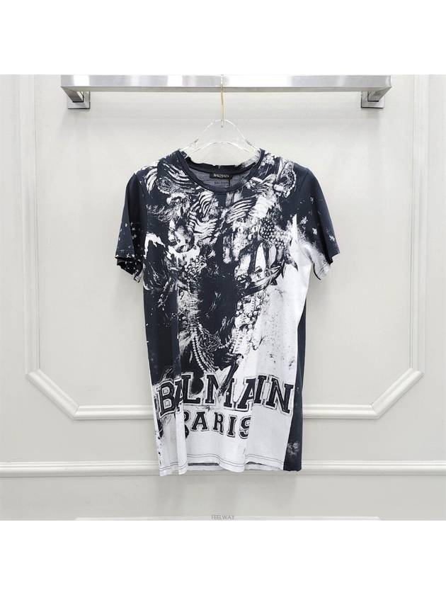 men s short sleeve t shirt - BALMAIN - BALAAN 1