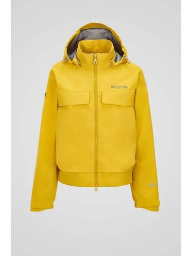 Peridot W Light Mustard Women s Waterproof Jacket - DUVETICA - BALAAN 1