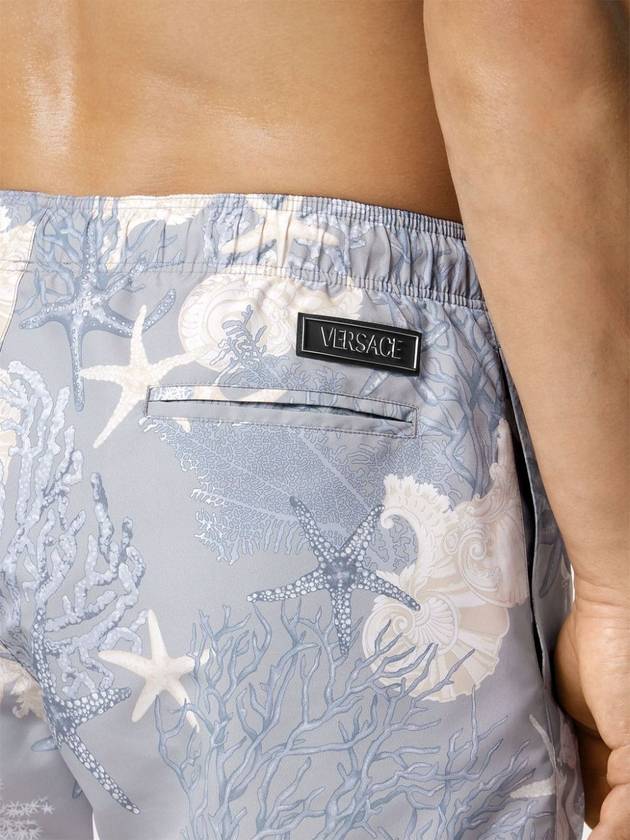 VERSACE SWIM SHORTS CORAL ALL OVER PRINT - VERSACE - BALAAN 5