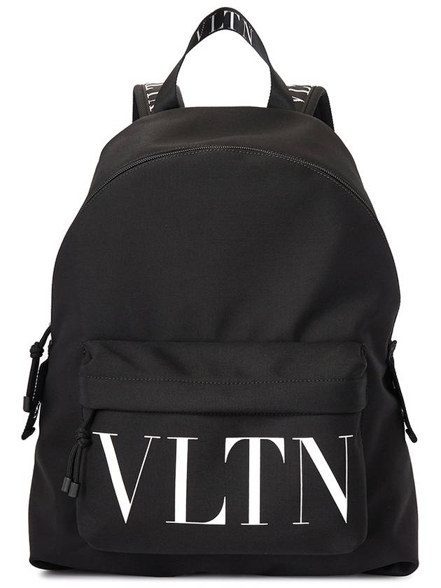 VLTN Nylon Backpack Black - VALENTINO - BALAAN 2