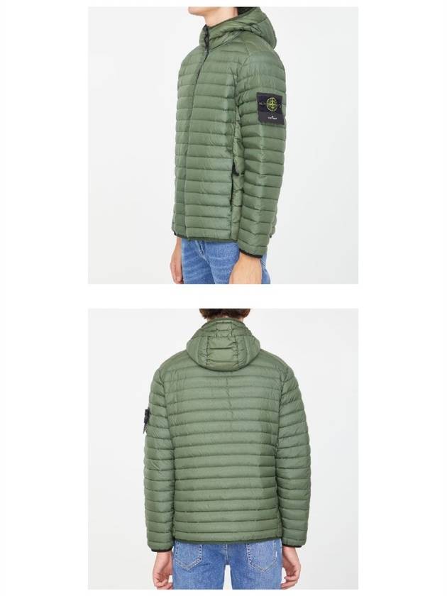 Loom Woven Chambers R-Nylon Down-TC Packable Jacket Green - STONE ISLAND - BALAAN 6