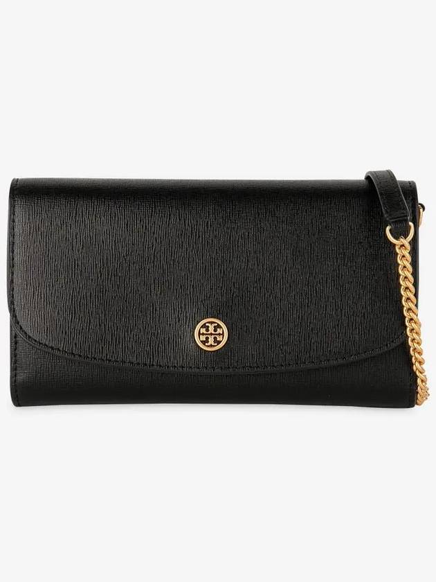 Robinson Chain Long Wallet Black - TORY BURCH - BALAAN 4