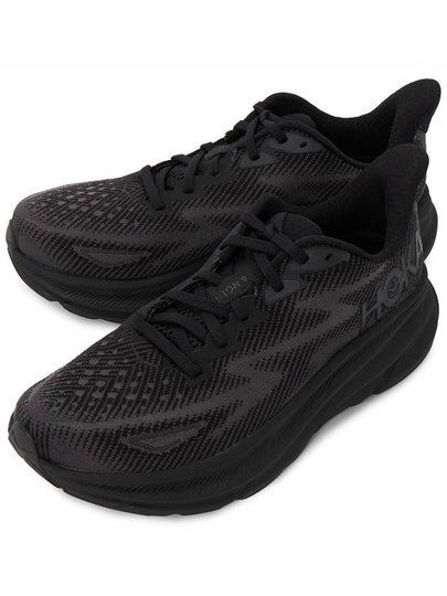 Clifton 9 Low Top Sneakers Black - HOKA ONE ONE - BALAAN 2