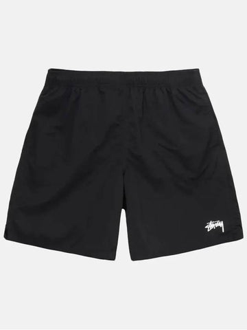 Stock Water Shorts Black 113155 - STUSSY - BALAAN 1