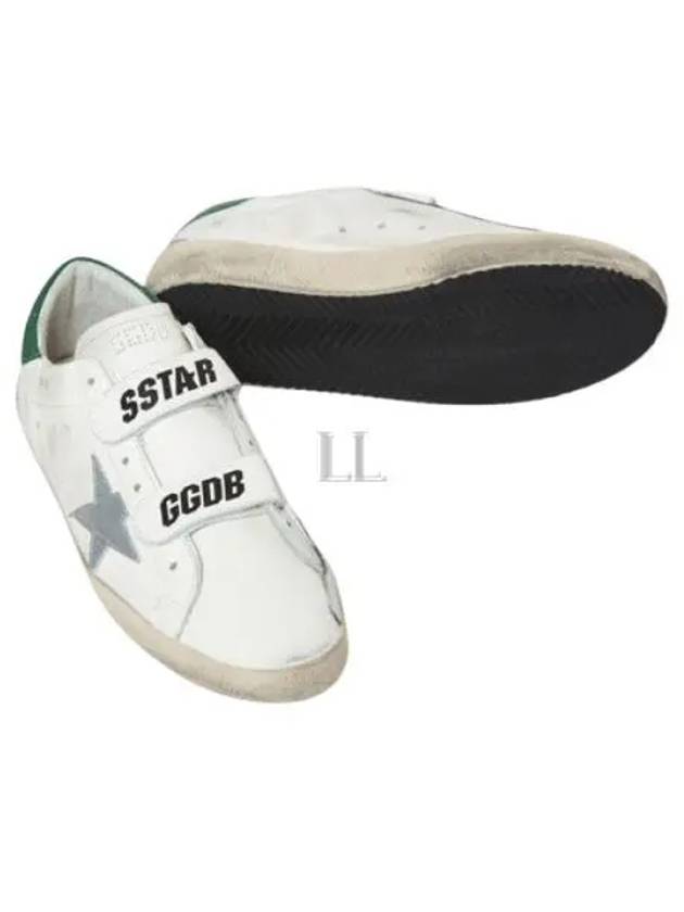 Old School Laminated Tab Low Top Sneakers White - GOLDEN GOOSE - BALAAN 2