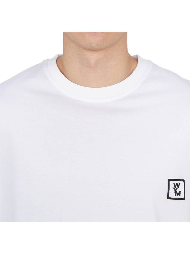 Men s back logo long sleeve t shirt white - WOOYOUNGMI - BALAAN 6