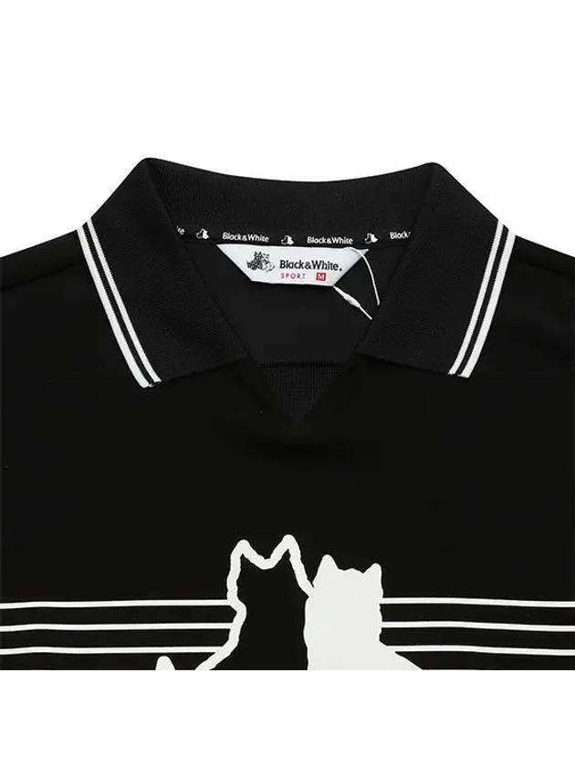 Terrier One-Point Sweatshirt 9014LZSRBLACK - BLACK&WHITE - BALAAN 3