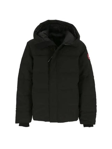 Macmillan Iconic Label Padded Parka Black - CANADA GOOSE - BALAAN 1