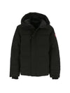 Macmillan Iconic Label Parka Black - CANADA GOOSE - BALAAN 1