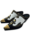 Women's Studded Loafer Mule 17186184JS - VERSACE - BALAAN 4