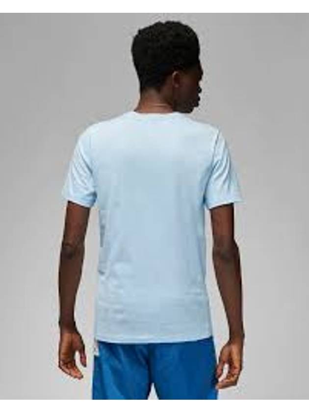 Jordan Jumpman Crew Neck Short Sleeve T Shirt Blue - NIKE - BALAAN 3