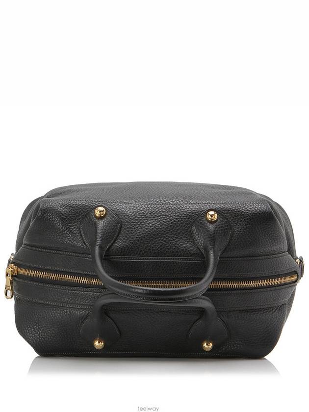 Classic May Bag Ostrich Black 2 WAY - LOEWE - BALAAN 5