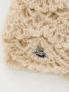 Charlotte Wool Knit Crochet Beanie Beige - SORRY TOO MUCH LOVE - BALAAN 5