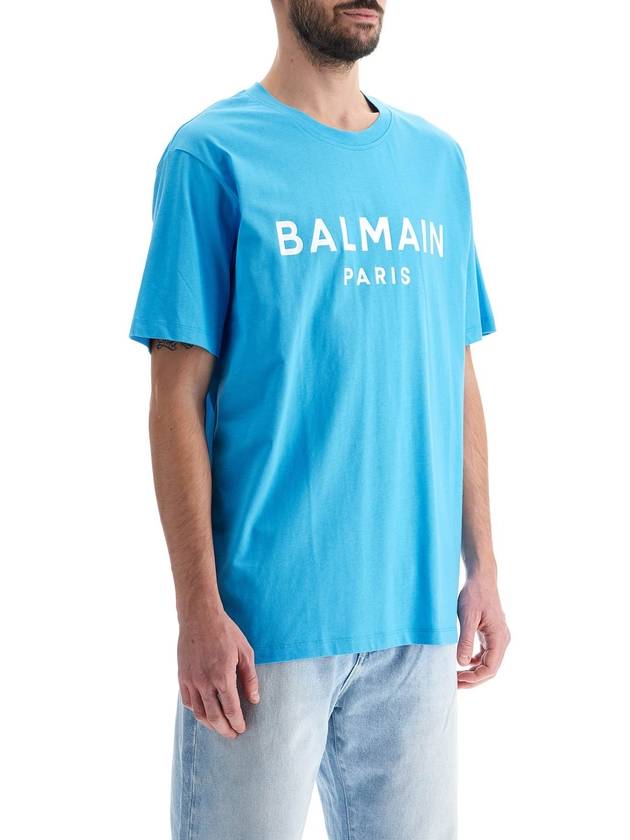 straight-cut logo t-shirt - BALMAIN - BALAAN 2