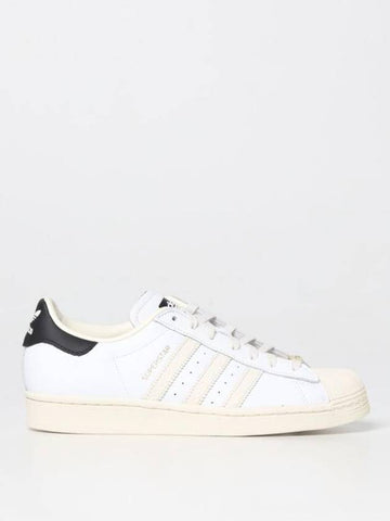 Superstar Leather Low Top Sneakers White - ADIDAS - BALAAN 1