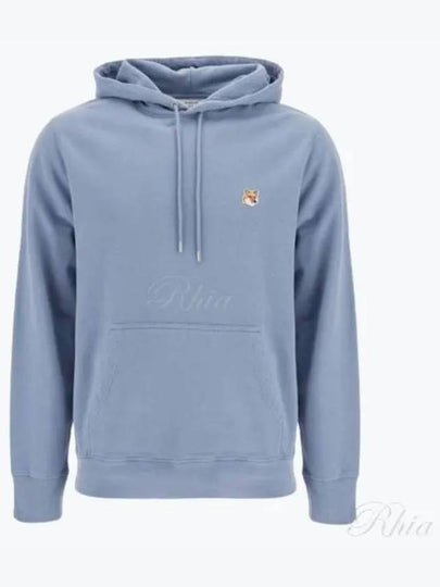 Fox Head Patch Regular Hoodie Light Blue - MAISON KITSUNE - BALAAN 2