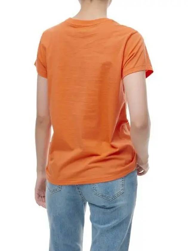 W Cotton Jersey Crew Neck Tee Orange - POLO RALPH LAUREN - BALAAN 1