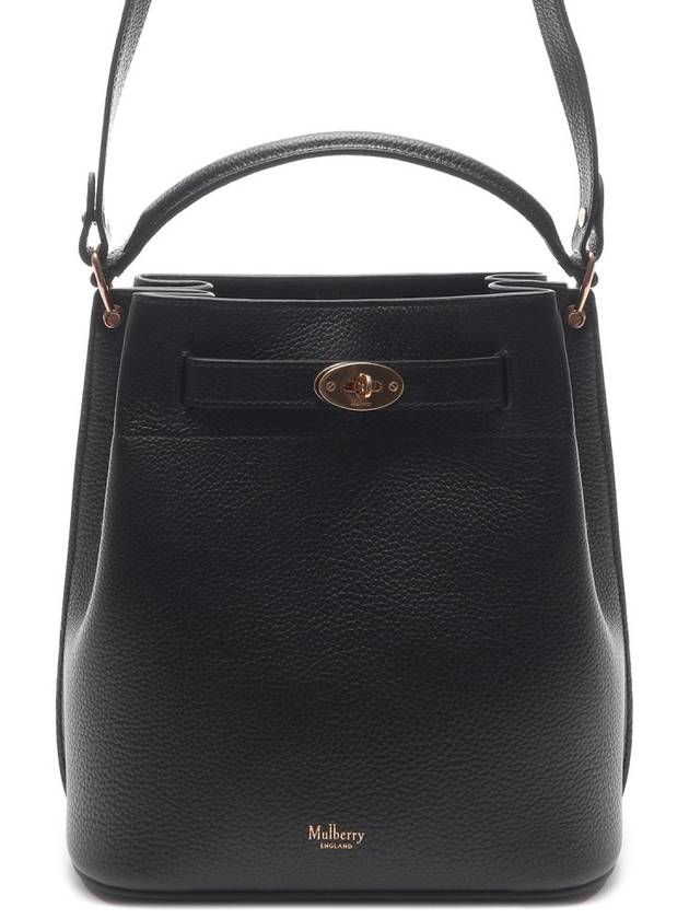 Islington Small Classic Grain Bucket Bag Black - MULBERRY - BALAAN 3