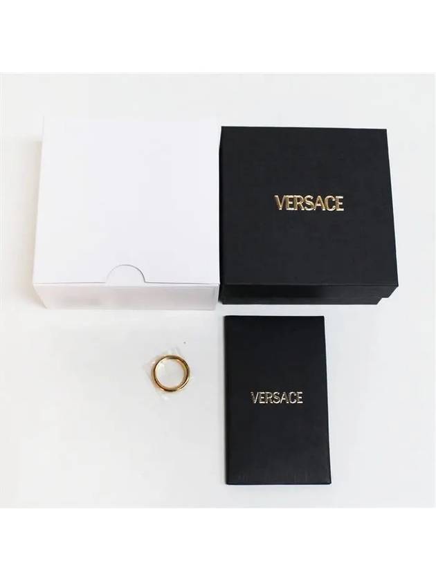 Engraved Greek Ring Gold - VERSACE - BALAAN 6