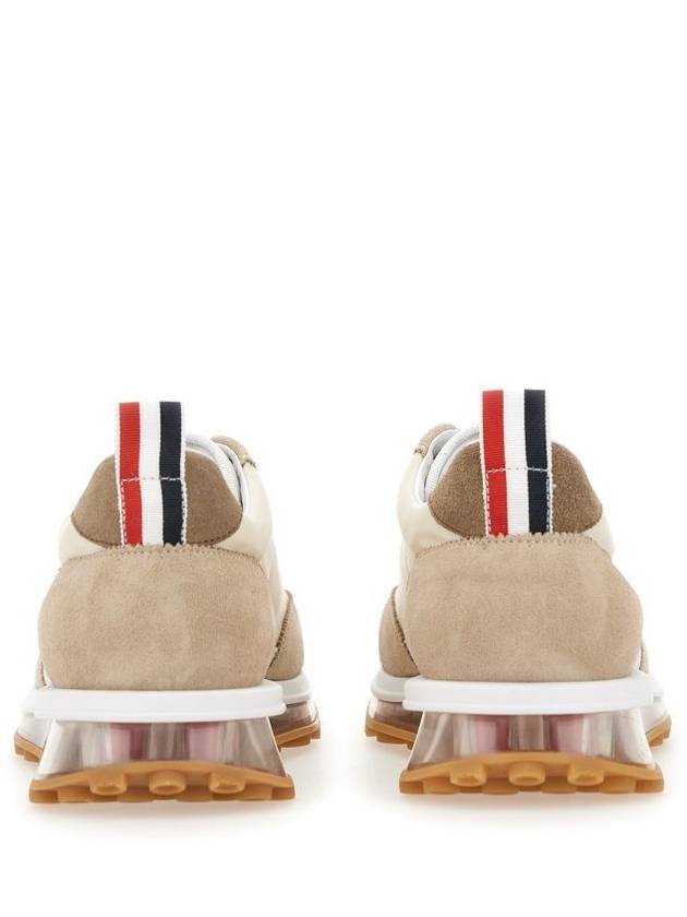 Tech Runner Low Top Sneakers Beige - THOM BROWNE - BALAAN 7