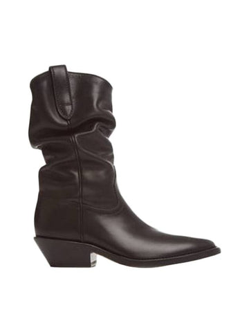 Tabi Western Middle Boots Black - MAISON MARGIELA - BALAAN 1