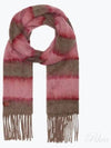 Striped Wool Mohair Muffler Pink - MARNI - BALAAN 2