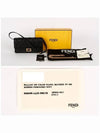 FF Baguette Nappa Leather Long Wallet Black - FENDI - BALAAN 7