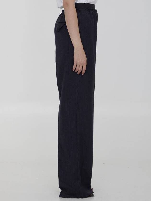 Striped Wool Trousers - BOTTEGA VENETA - BALAAN 3