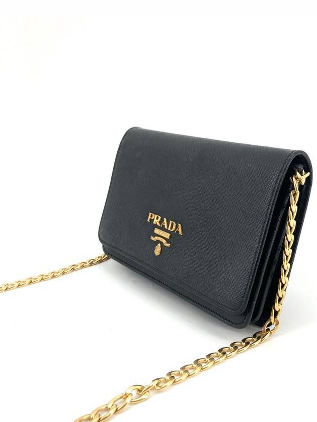 Saffiano Mini Chain Cross Bag 1BP006 - PRADA - BALAAN 5