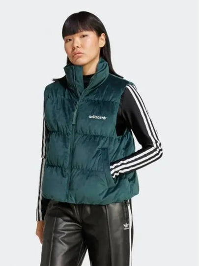 Regen Velvet Down Vest MINERGREE - ADIDAS - BALAAN 1