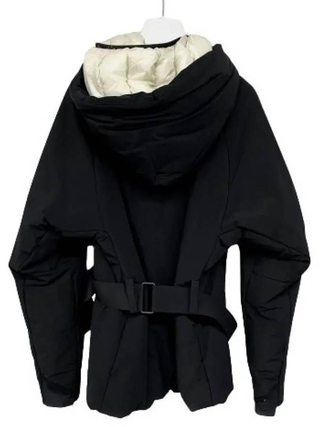 Grenoble Valpelline Belt Hooded Jacket Black - MONCLER - BALAAN 5