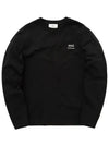 Alexandre Mattiussi Long Sleeve T-Shirt Black - AMI - BALAAN 3