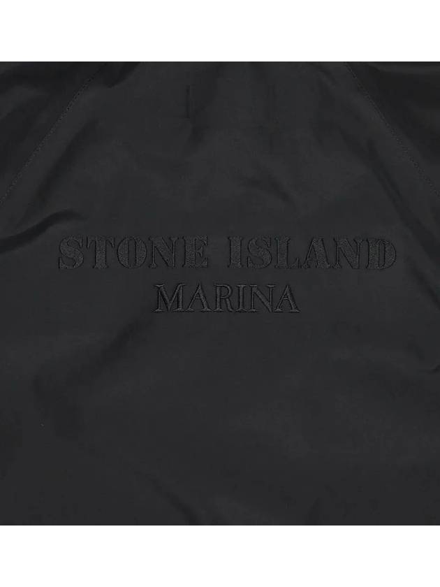 Gore-Tex Marina Hooded Jacket Black - STONE ISLAND - BALAAN 5