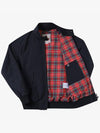 G9 Classic Original Harrington Zip-Up Jacket Dark Navy - BARACUTA - BALAAN 3