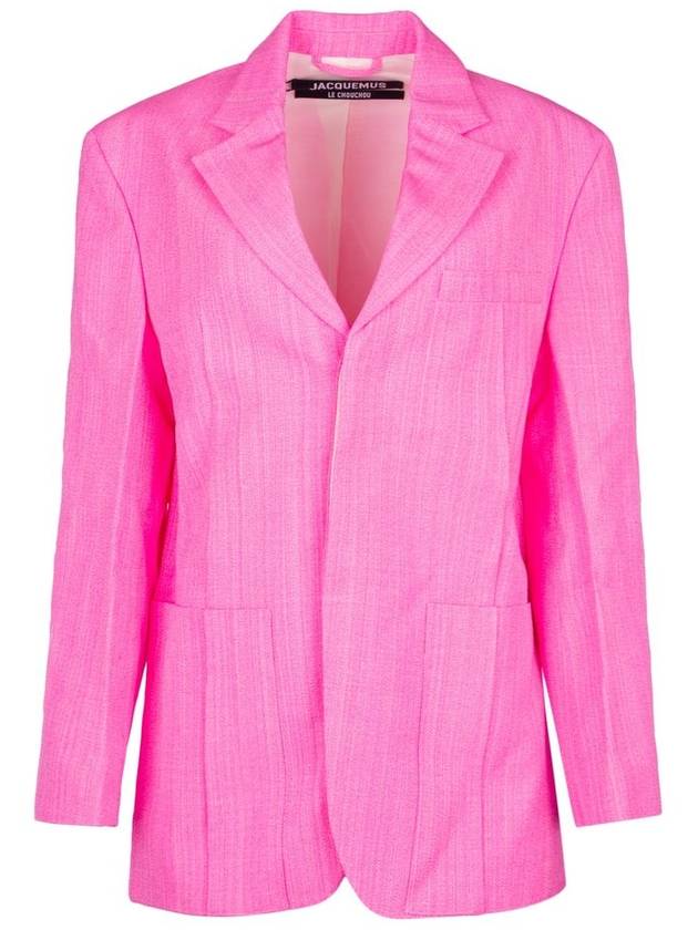 Women's La Vest d'Homme Square Jacket Pink - JACQUEMUS - BALAAN 2