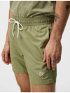 Banks Solid Swim Trunk Shorts Oil Green - J.LINDEBERG - BALAAN 6