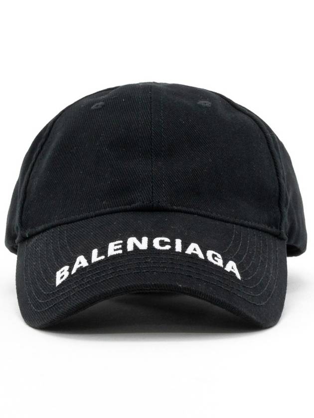 logo ball cap black - BALENCIAGA - BALAAN 2