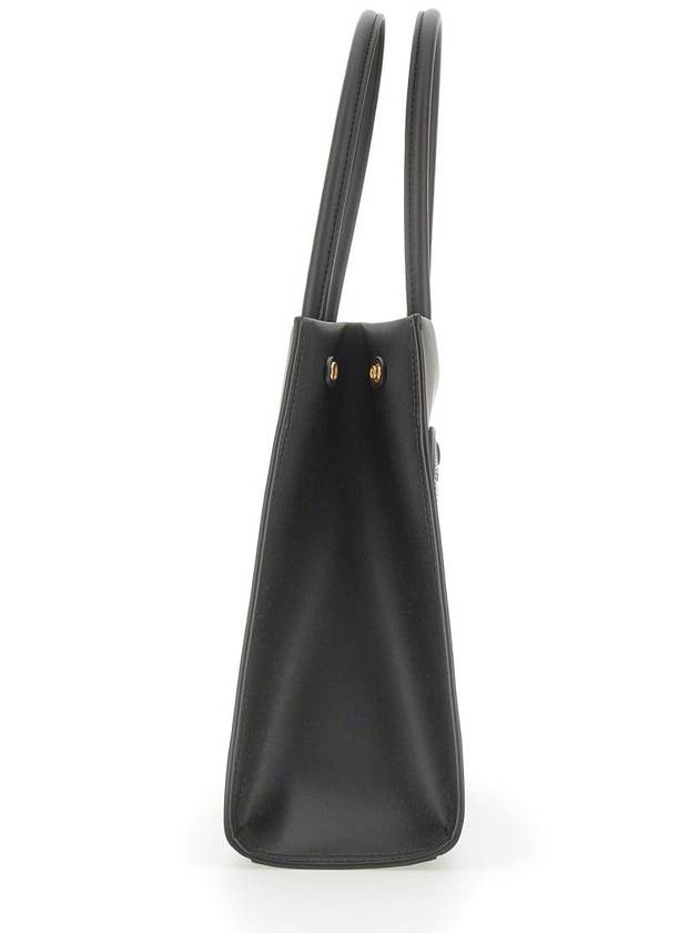 Ella Eco Small Tote Bag Black - TORY BURCH - BALAAN 4