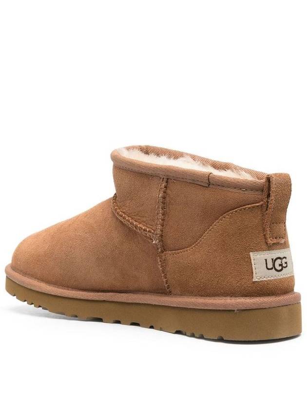 Men's Classic Ultra Mini Ankle Boots Chestnut - UGG - BALAAN 3