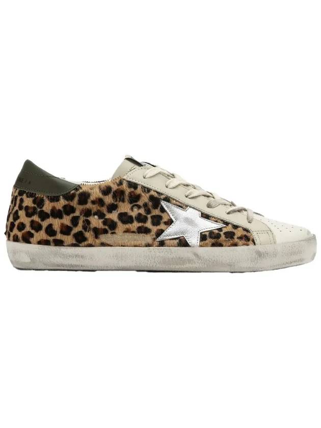 Superstar Classic Leopard Low Top Sneakers Brown - GOLDEN GOOSE - BALAAN 3