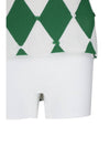 Women s Argyle A Line Knit Culottes - WAAC - BALAAN 6