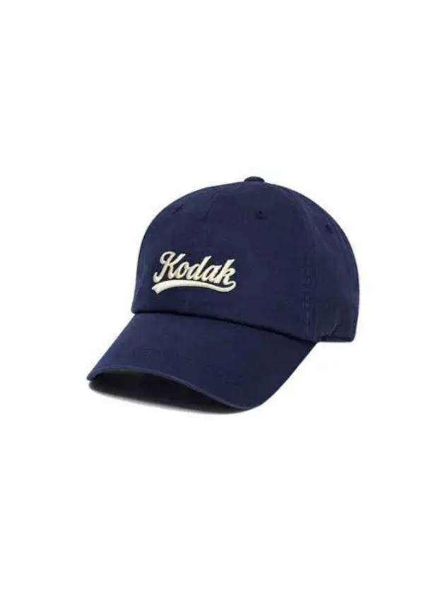 KODAK Apparel Lettering Relax Fit Ball Cap NAVY K4343LCP65NVY - KODO - BALAAN 1