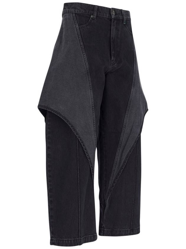 Cropped Sculptural Jeans Brown - JW ANDERSON - BALAAN 4