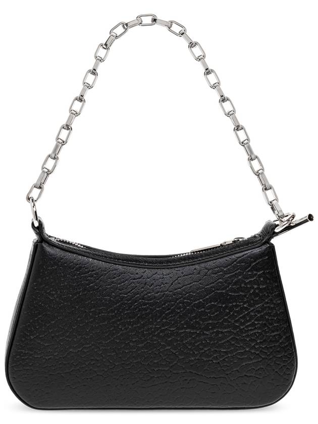 Alexander McQueen Leather Bag T-Bar Mini, Women's, Black - ALEXANDER MCQUEEN - BALAAN 3