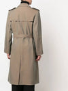 Men's Wool Belted Trench Coat Brown - MAISON MARGIELA - BALAAN 5