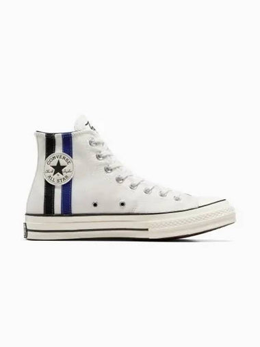 Chuck 70 Archive Striped High Top Sneakers White - CONVERSE - BALAAN 1