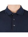 enamel logo button cotton PK shirt - BURBERRY - 6