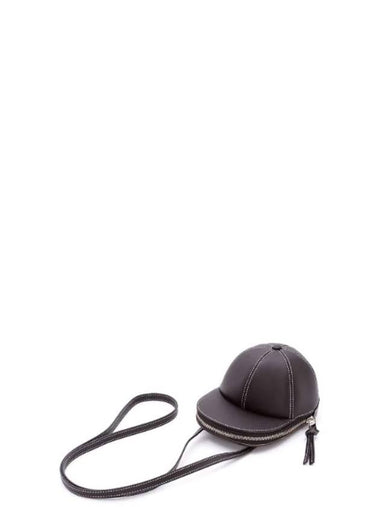 Cap Small Leather Cross Bag Black - JW ANDERSON - BALAAN 1